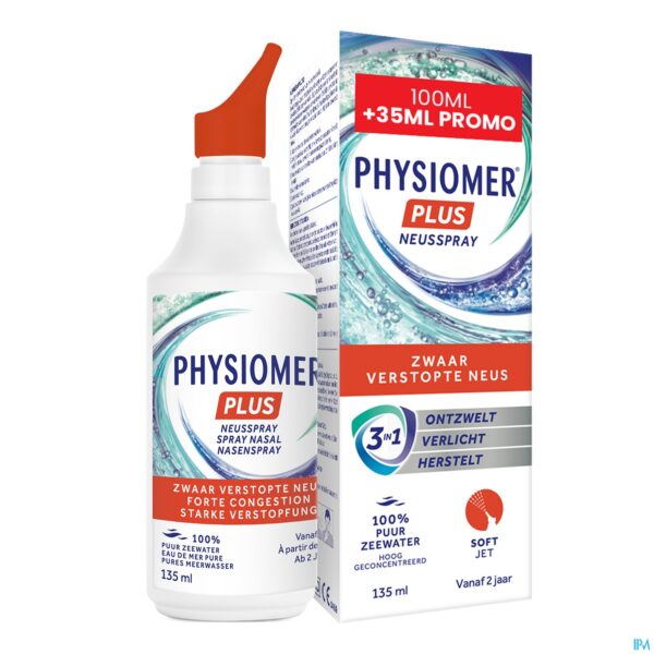 Productshot Physiomer Sinus Spray 135ml Promo 35ml
