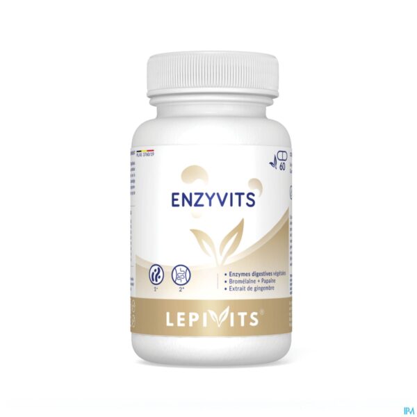 Productshot Enzyvits V-caps 60 Lepivits