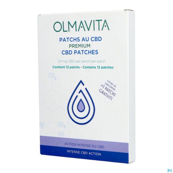 Packshot Olmavita Patch Cbd 24mg 12