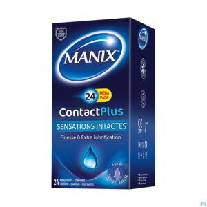 Packshot Manix Contact Plus Condoms 24