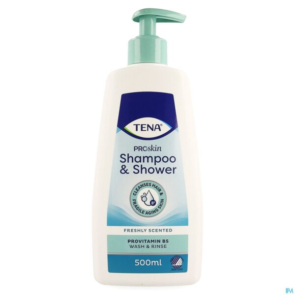 Packshot Tena Proskin Shampoo & Shower 500ml