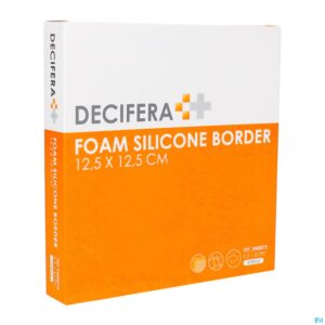 Packshot Decifera Foam Silicone Border 12,5x12,5cm 5