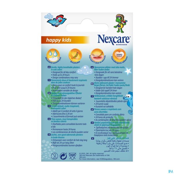 Packshot Nexcare 3m Happy Kids Strips 20 N0920nlw