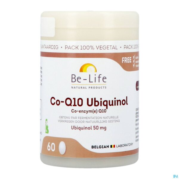 Packshot Co-q10 Ubiquinol Be Life Caps 60