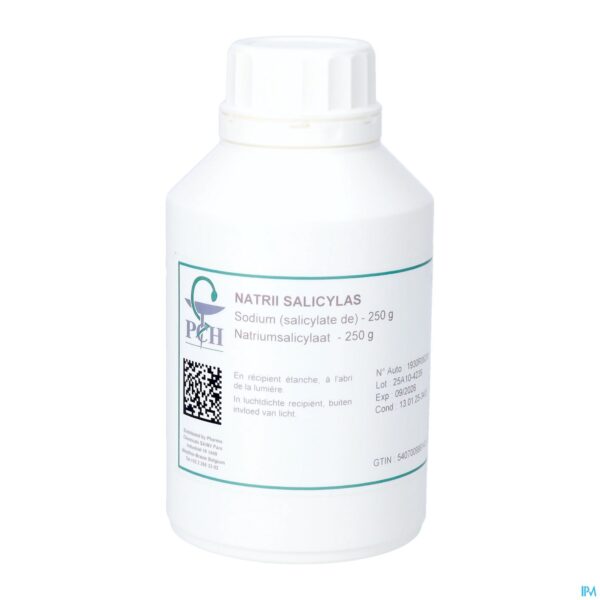Packshot Natriumsalicylaat 250g Pch