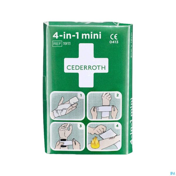 Packshot Cederroth 4-in-1 Drukverband Mini