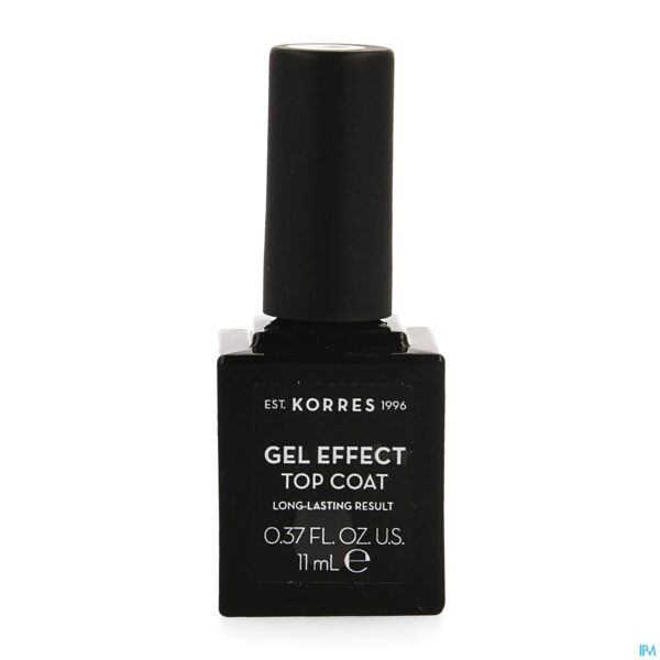 Packshot Korres Km Gel Effect Top Coat 11ml
