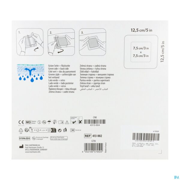 Packshot Resposorb Silicone Border 12,5x12,5cm 10 4130021