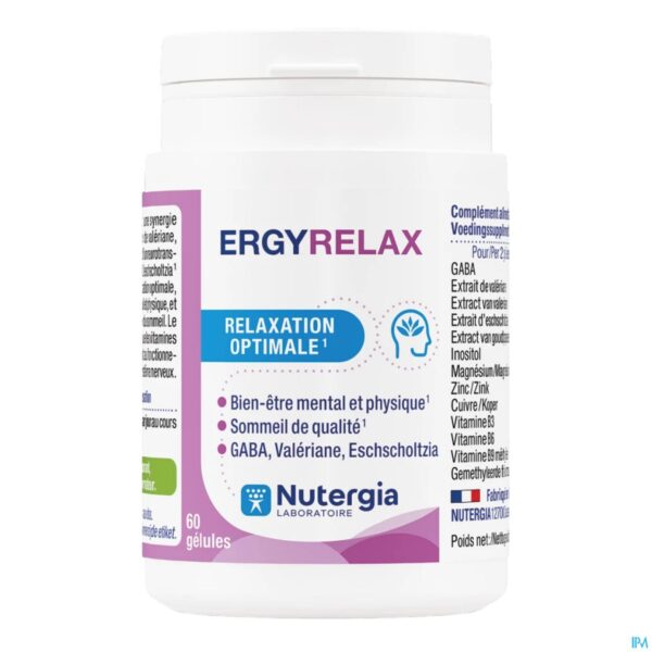 Packshot Ergyrelax Caps 60