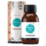 Productshot Viridian Organic Woman 40+ Omega Olie 200ml