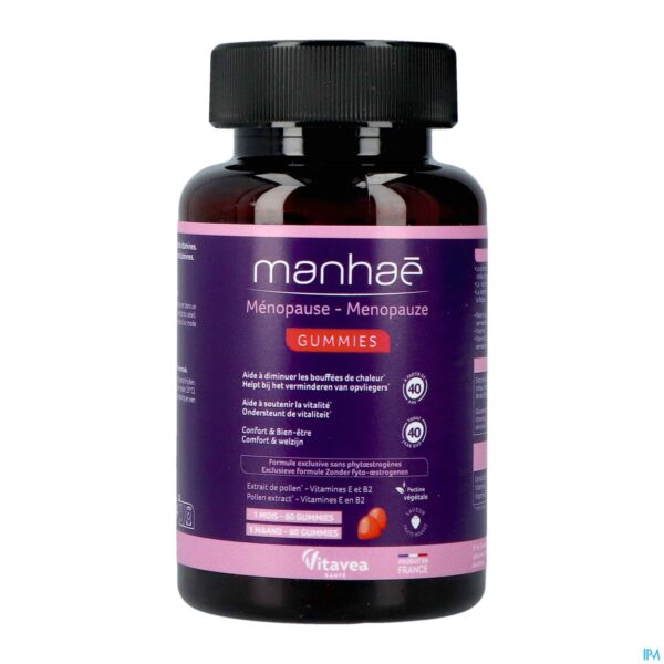 Packshot Manhae Menopauze Gummies 60