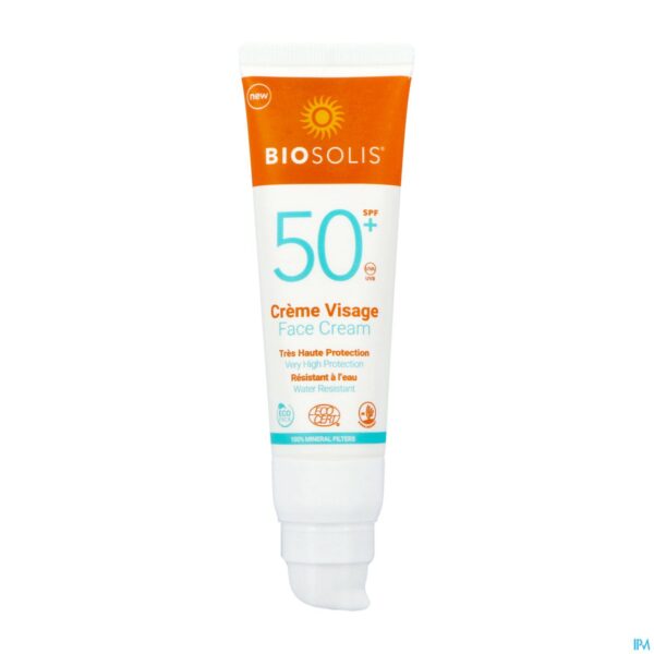 Productshot Biosolis Gezichtscreme Ip50+ 50ml