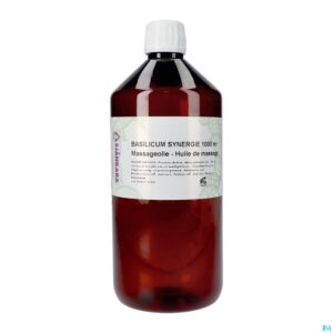 Packshot Sjankara Basilicum Synergie Massageolie 1000ml