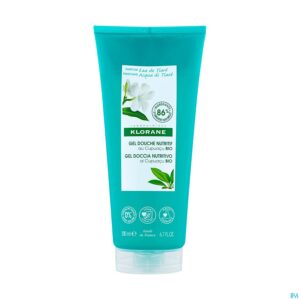 Packshot Klorane Lichaam Douchegel Water Tiare 200ml Nf