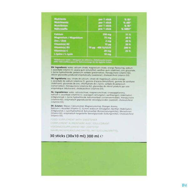 Packshot Fisher Kinder Calcium Magnesium Stick 30x10ml