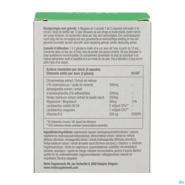 Packshot Metis Anti-stress 03 Start V-caps 40