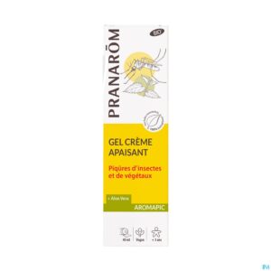 Packshot Pranarom Aromapic Bio Verzachtende Gel Creme 40ml