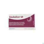 Packshot Emdodiar 40 Aanvullend Diervoed. Hond Comp 10