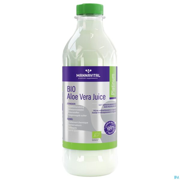 Packshot Mannavital Aloe Vera Juice 1l