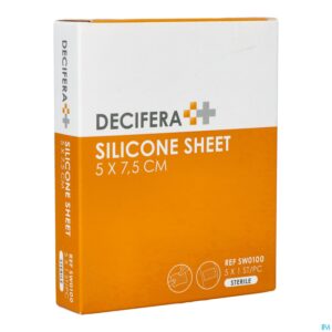 Packshot Decifera Silicone Sheet 5x 7,5cm 5