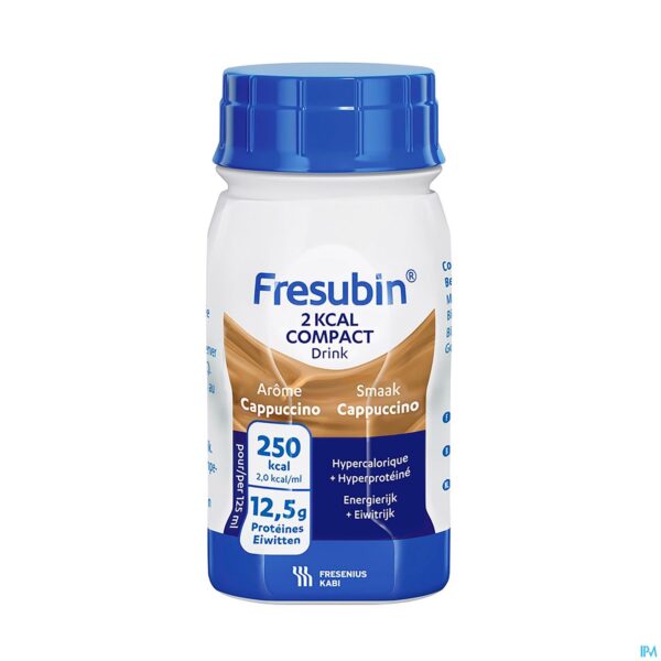Productshot Fresubin 2 Kcal Compact Drink Cappuccino Fl4x125ml