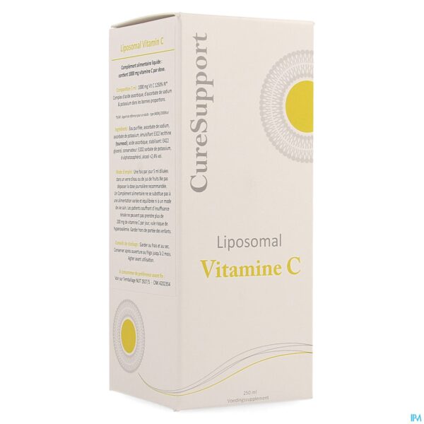 Packshot Vedax Liposomal Vitamin C Orange 1000mg 250ml