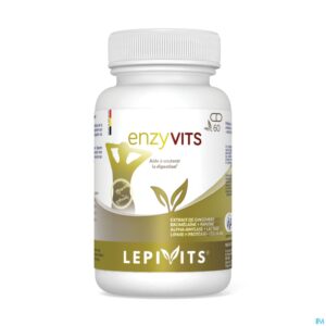 Packshot Enzyvits V-caps 60 Lepivits