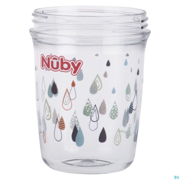 Productshot Nuby 360° Wonder Cup Uit Tritan Grijs 240ml 6m+