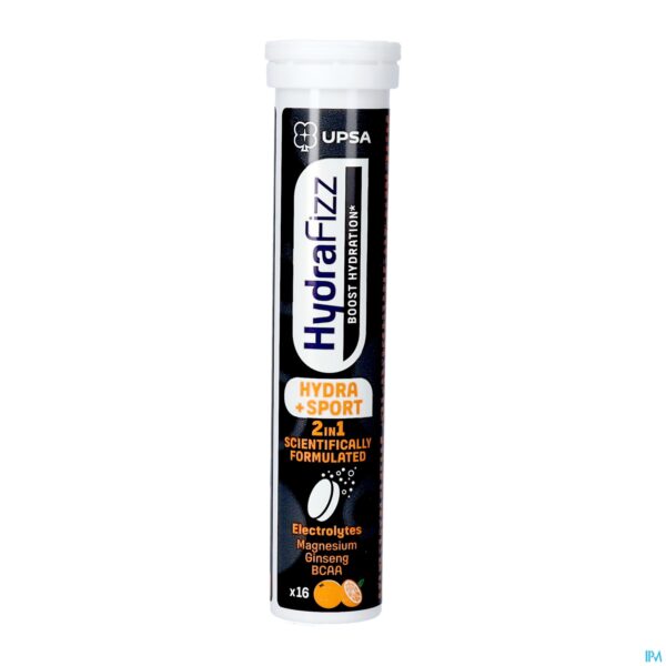 Packshot Upsa Hydrafizz Sport Bruistabl 16