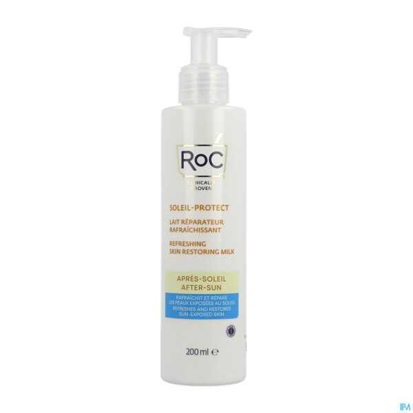 Packshot Roc Sol Protect Refresh.skin Milk A/sun Fl 200ml
