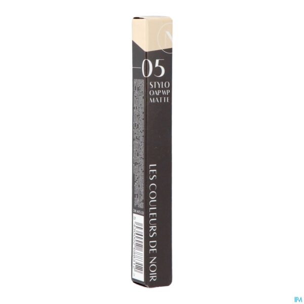 Packshot Couleurs De Noir Stylo Oap Wtp Mat 05 D.pecan Packshot Couleurs De Noir Stylo Oap Wtp Mat 05 D.pecan
