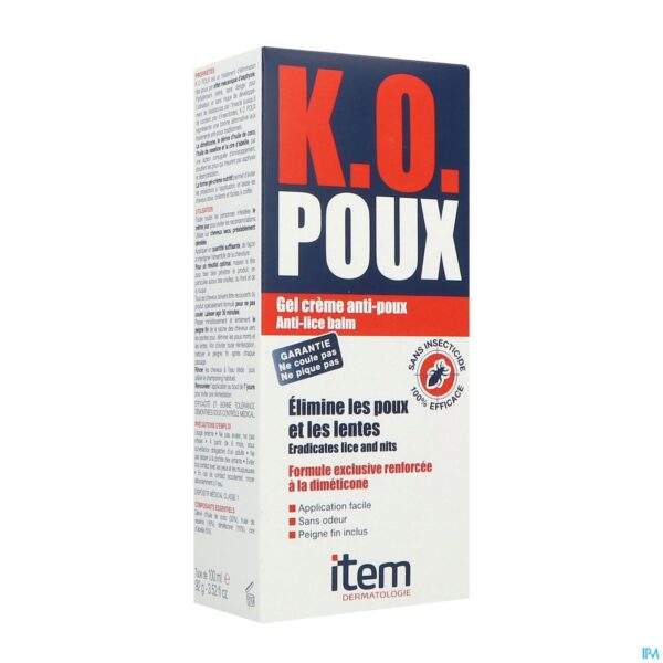 Packshot Item Luizen K.o. 100ml + Kam