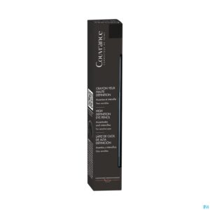 Packshot Avene Couvrance Oogpotlood Zwart High Def.