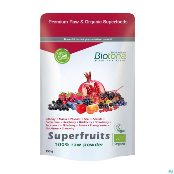 Packshot Biotona Bio Superfruits Raw 150g