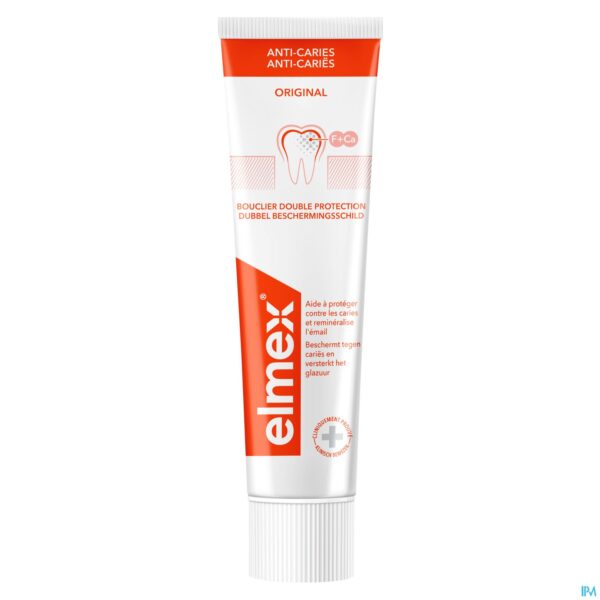 Productshot Elmex Tandpasta A/caries 75ml