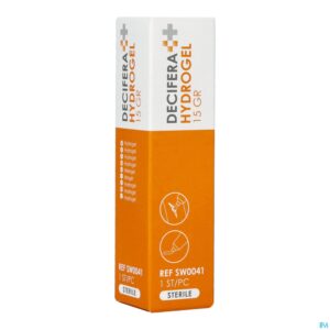 Packshot Decifera Hydrogel Tube 15g 1