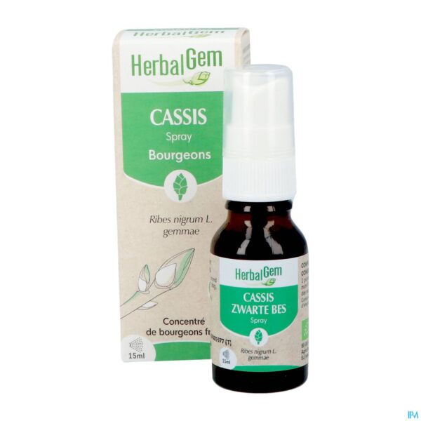 Productshot Herbalgem Zwarte Bes Bio Spray 15ml
