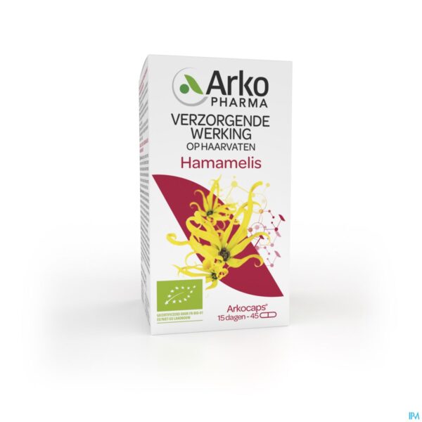 Packshot Arkocaps Hamamelis Bio Caps 45 Nf