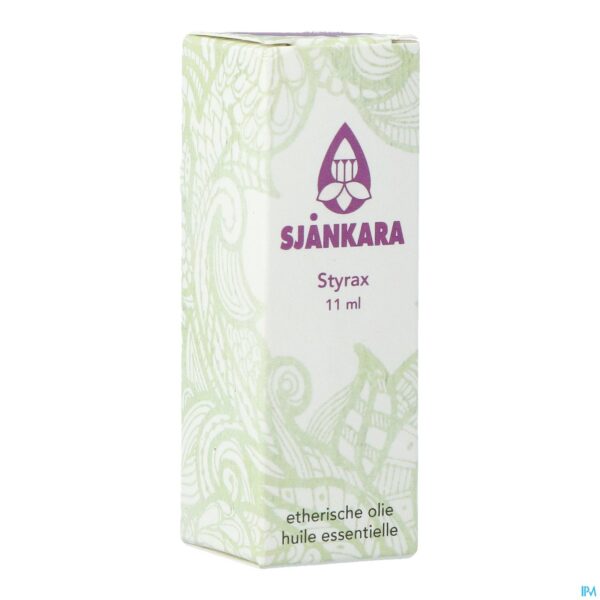 Packshot Sjankara Styrax Ess. Olie 11ml