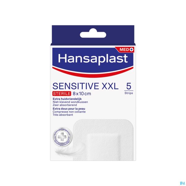 Packshot Hansaplast Sensitive Xxl Strips 5