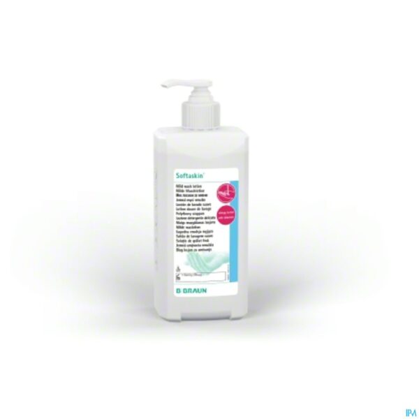Productshot Softaskin Pure Waslotion Zacht 500ml