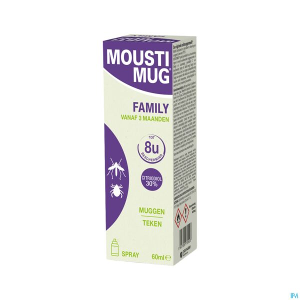 Packshot Moustimug Citriodiol 30% Family Spray 60ml