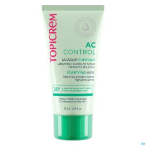 Packshot Topicrem Ac Zuiverend Masker 50ml