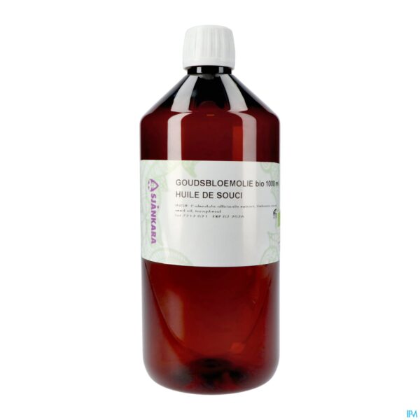 Packshot Sjankara Goudsbloem Olie Maceraat Bio 1000ml