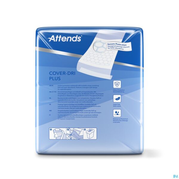 Packshot Attends Cover Dri Plus Onderleg Nf 80x170cm 1x30
