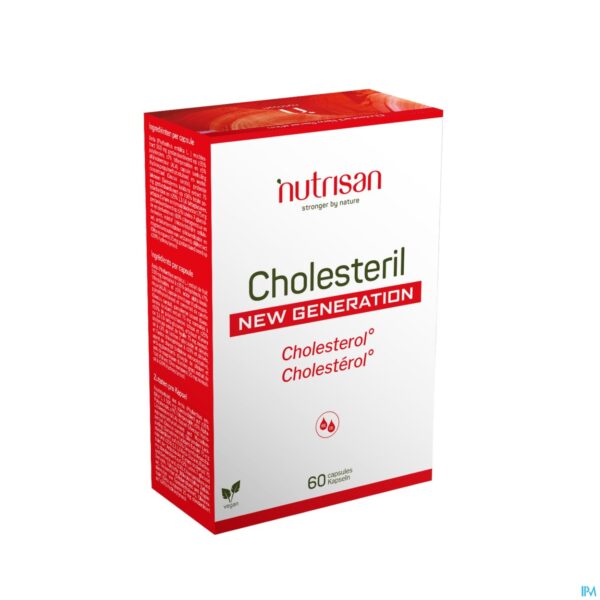 Packshot Cholesteril New Generation V-caps 60 Nutrisan Packshot Cholesteril New Generation V-caps 60 Nutrisan