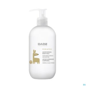 Packshot BabÉ Pediatric Moisturising Body Milk 500ml