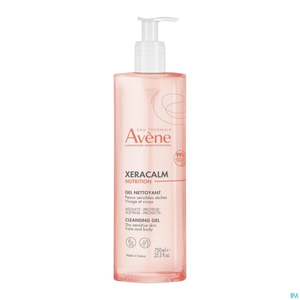 Packshot Avene Xeracalm Nutrition Reinigingsgel 750ml