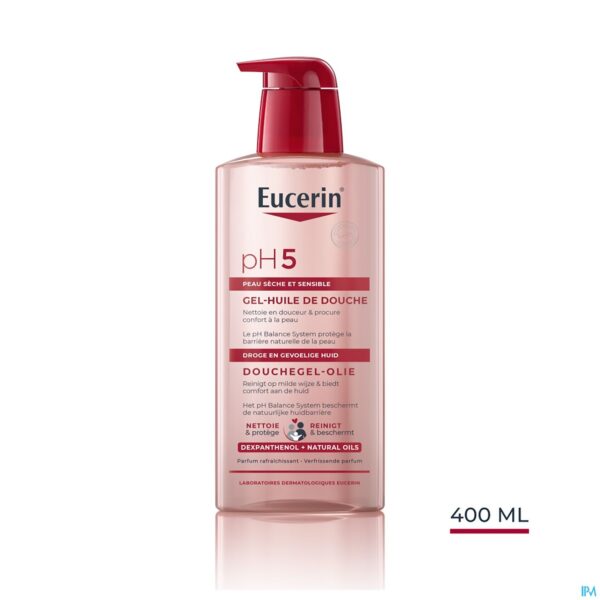 Lifestyle_image Eucerin Ph5 Douchegel Olie 400ml