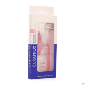 Packshot Curaprox Cps 08 Prime Start Roze 3,2mm 5+2 Houder